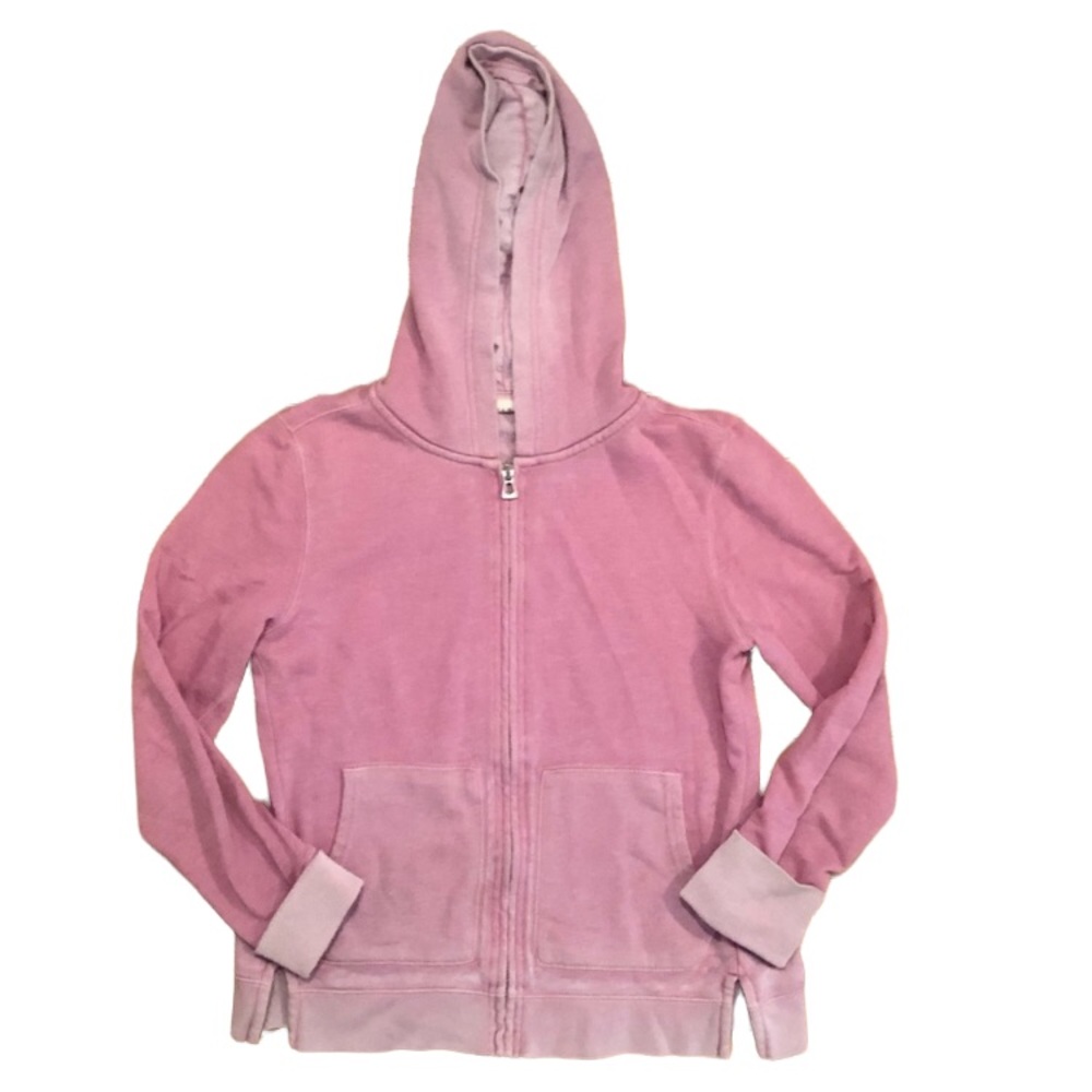GAP Faded rose lilac zip up hoodie, XS
